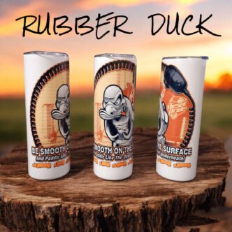 Rubber Duck Tumbler Hogg 20oz slim